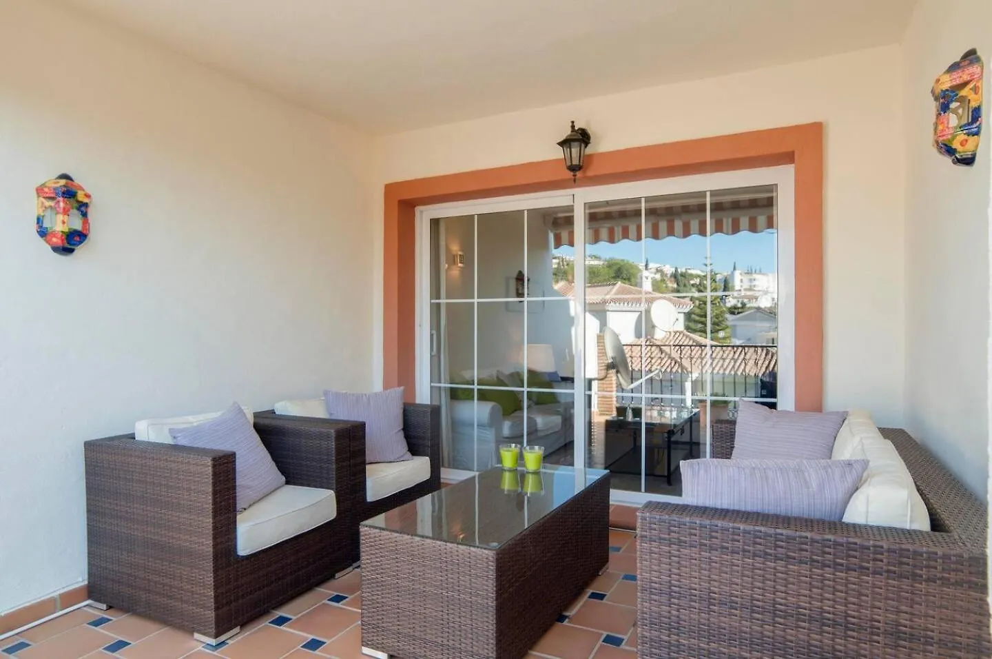 Sunny Terrace Apartment In Prestigious Mijas Golf
