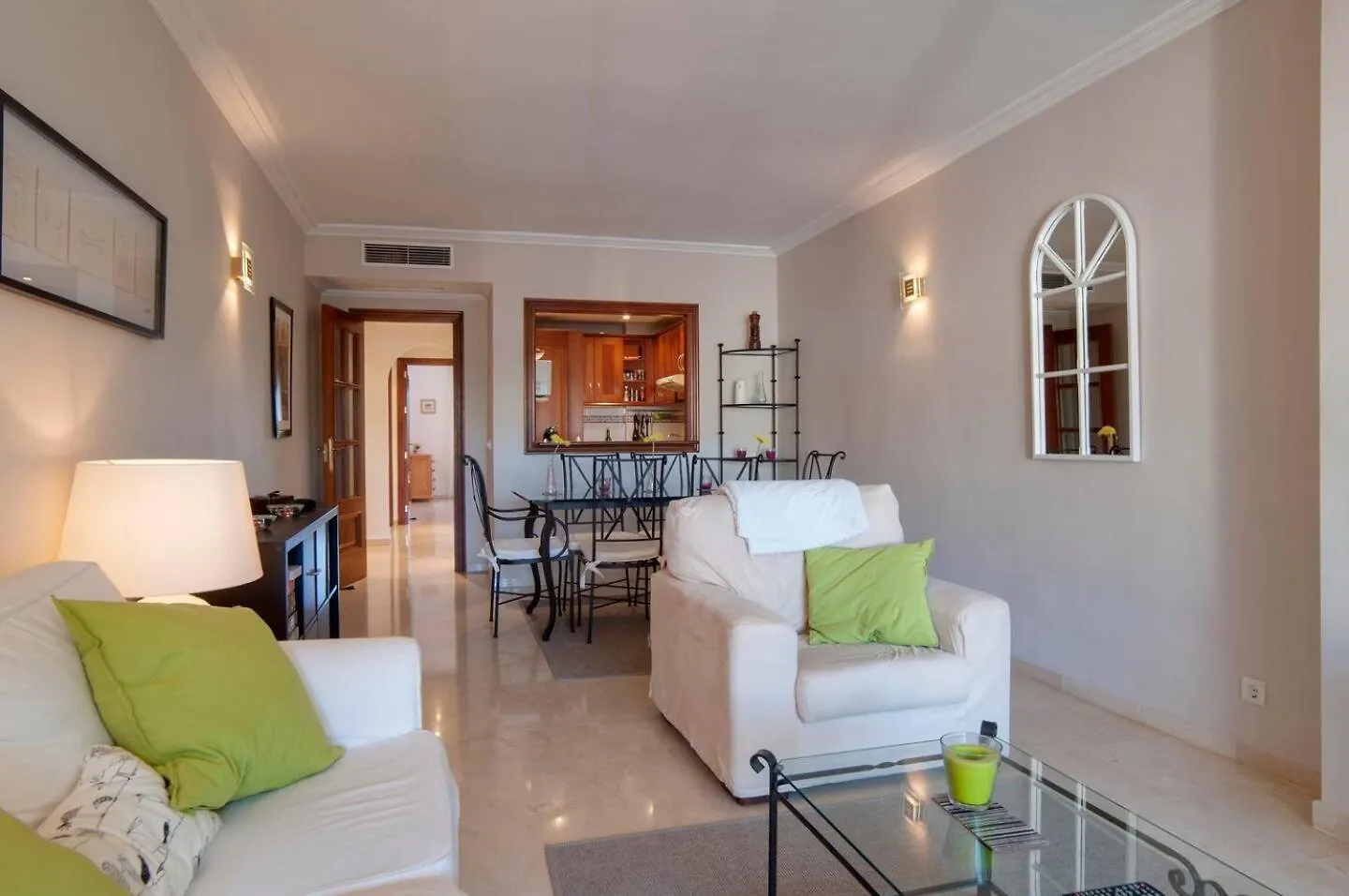Sunny Terrace Apartment In Prestigious Mijas Golf